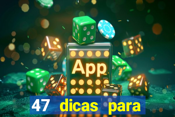 47 dicas para ganhar na mega sena download pdf